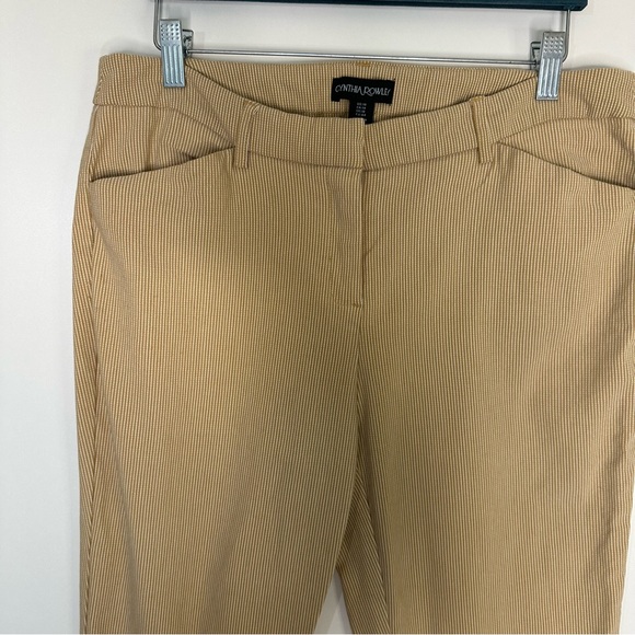 Cynthia Rowley Khaki work trousers 14 - Picture 8 of 16
